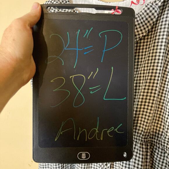 NWT Andree Gingham Off Shoulder Dress Size 1X - Picture 10 of 12